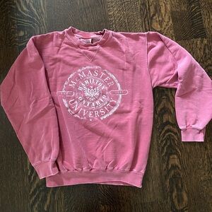 McMaster University crewneck sweatshirt